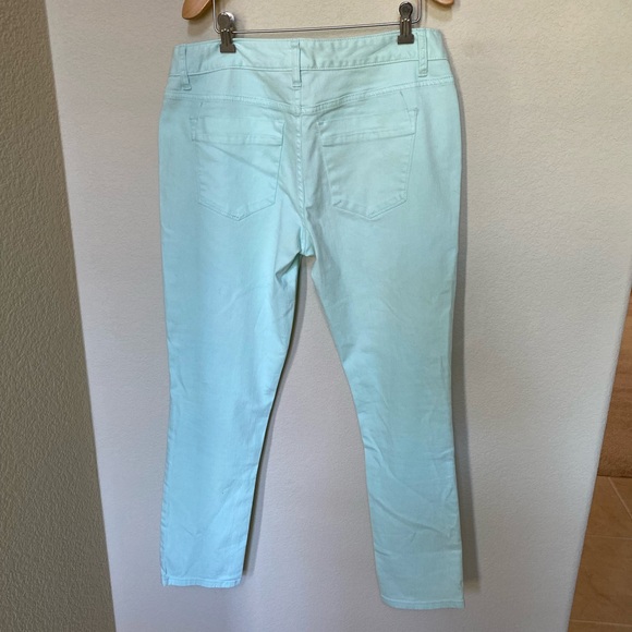 Mossimo Light Teal Skinny Jean - Picture 2 of 2